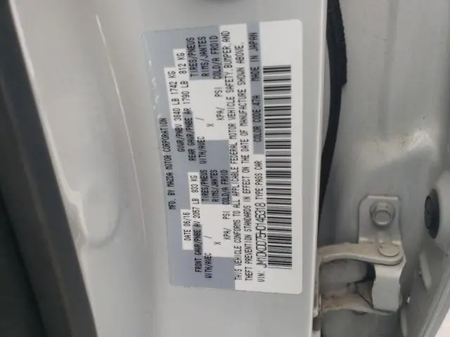 2017 MAZDA CX-3 GRAND TOURING  