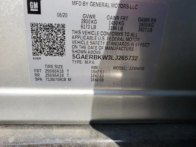 2020 BUICK ENCLAVE ESSENCE  