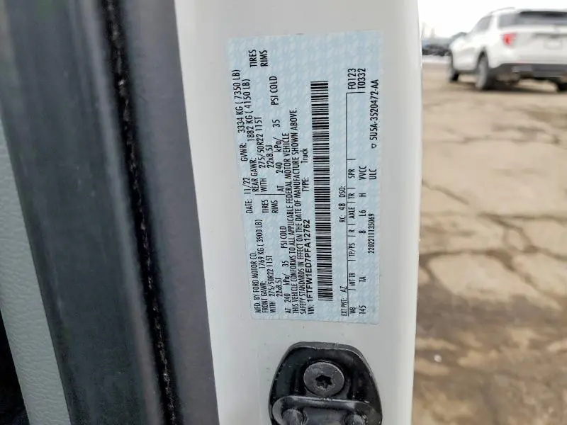 2023 FORD F150 SUPERCREW  