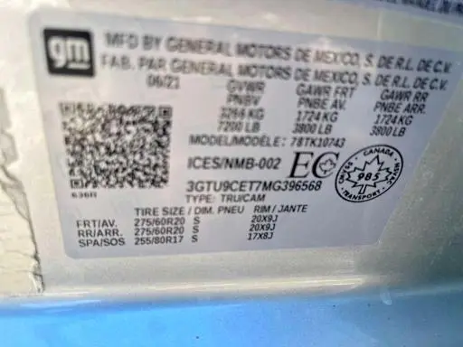 2021 GMC SIERRA K1500 ELEVATION  