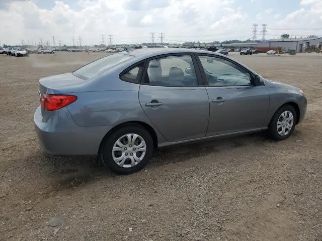 2010 HYUNDAI ELANTRA BLUE  