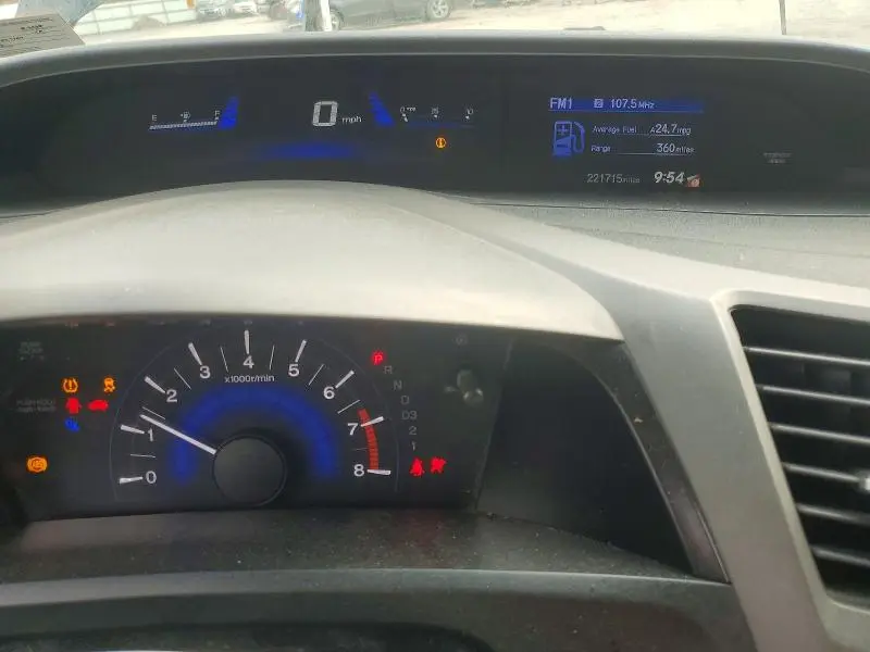2012 HONDA CIVIC LX  