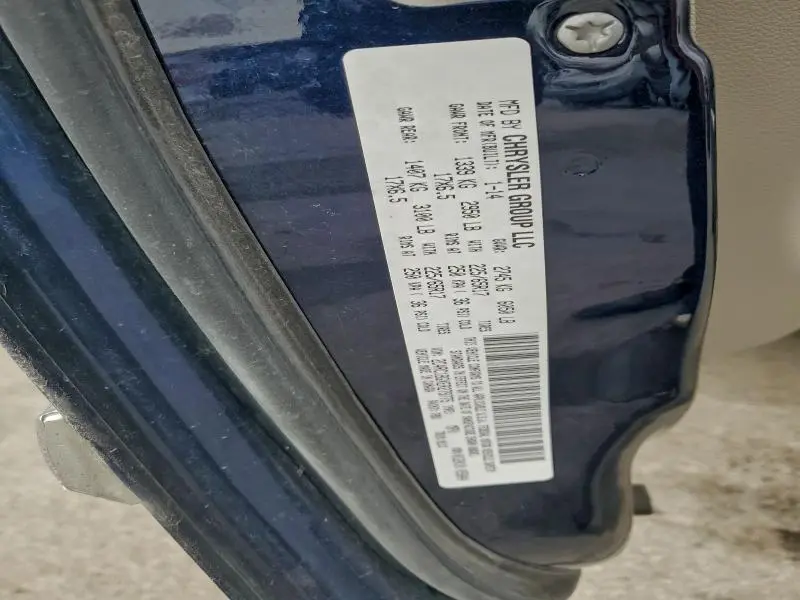 2014 CHRYSLER TOWN & COUNTRY TOURING  