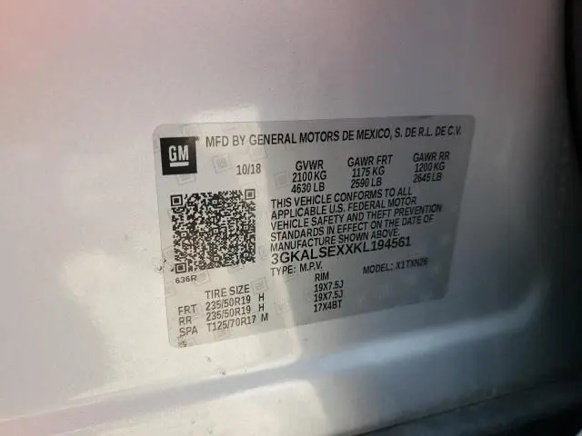 2019 GMC TERRAIN DENALI  