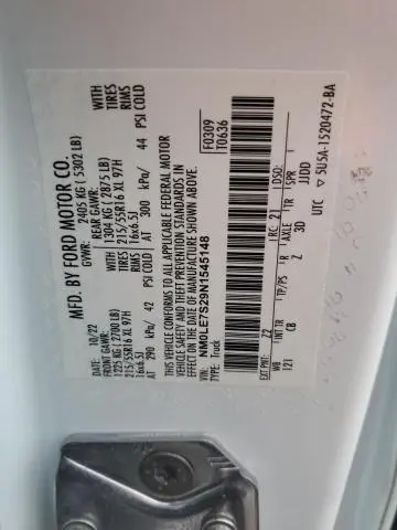 2022 FORD TRANSIT CONNECT XL  