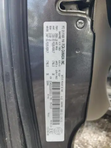 2016 DODGE GRAND CARAVAN CREW  