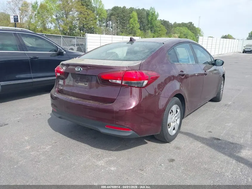 2018 KIA FORTE LX