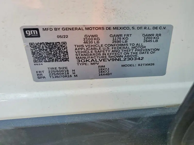2022 GMC TERRAIN SLT  