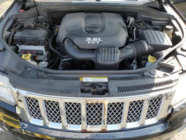 2012 JEEP GRAND CHEROKEE OVERLAND  