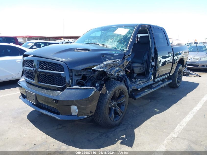 2017 RAM 1500 NIGHT  4X4 5'7 BOX