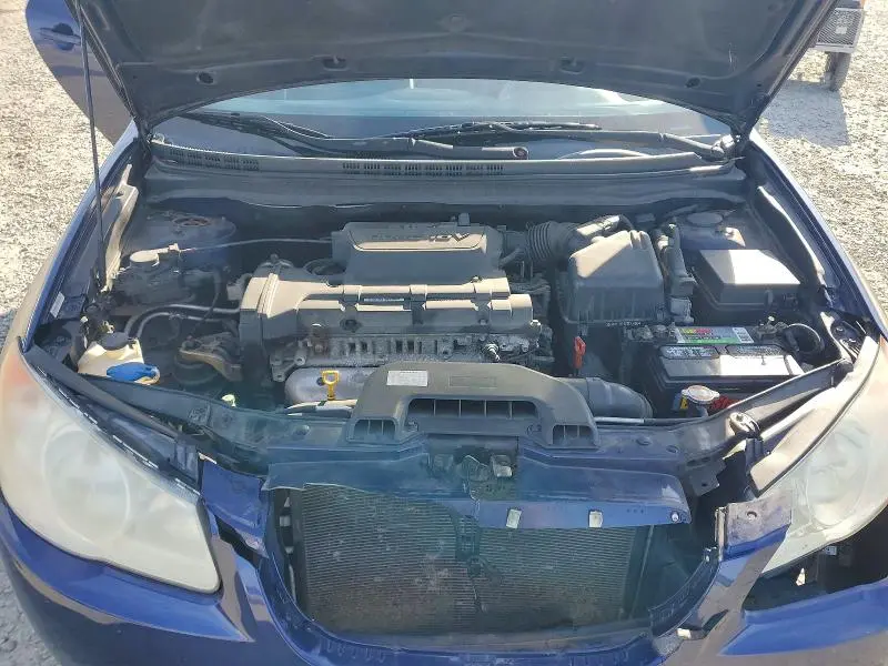 2010 HYUNDAI ELANTRA BLUE  