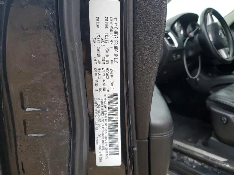 2013 DODGE DURANGO CREW  