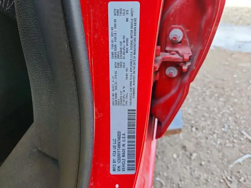 2021 RAM 1500 BIG HORN  