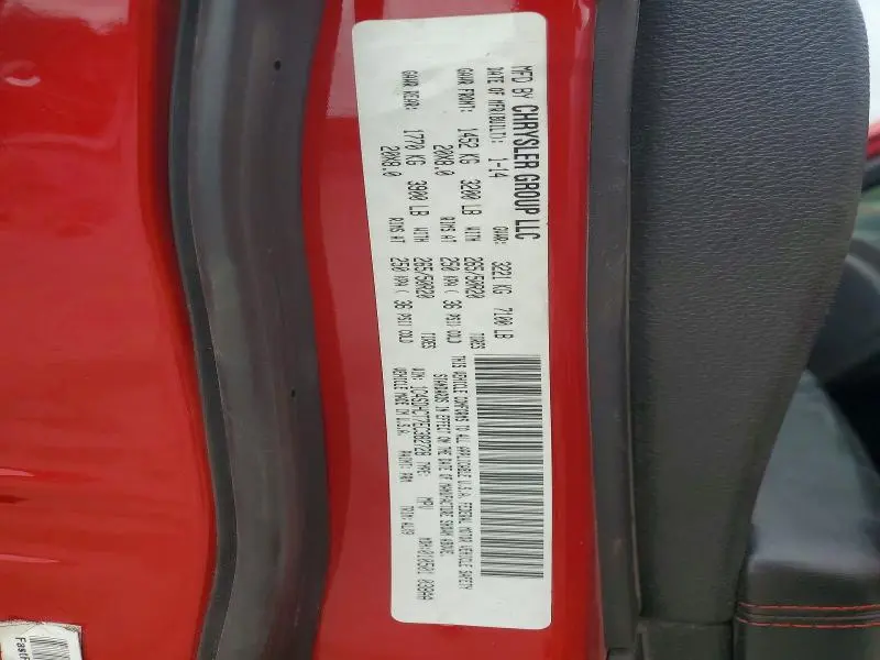 2014 DODGE DURANGO R  