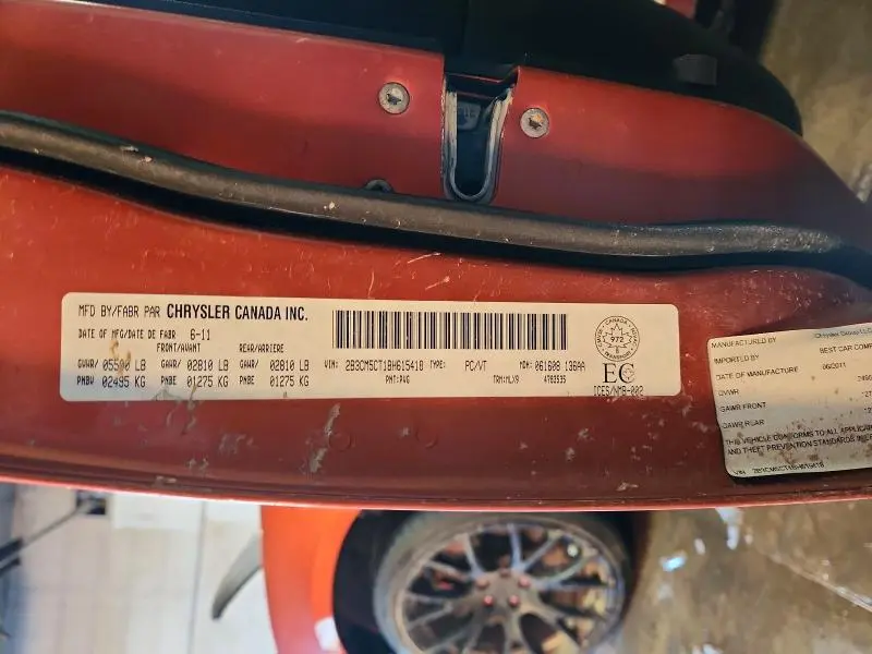 2011 DODGE CHARGER R/T  