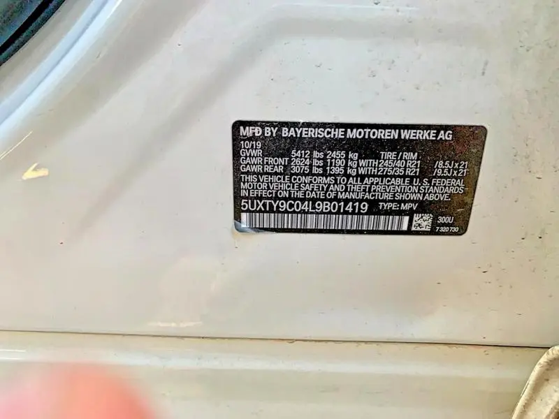 2020 BMW X3 XDRIVEM40I  