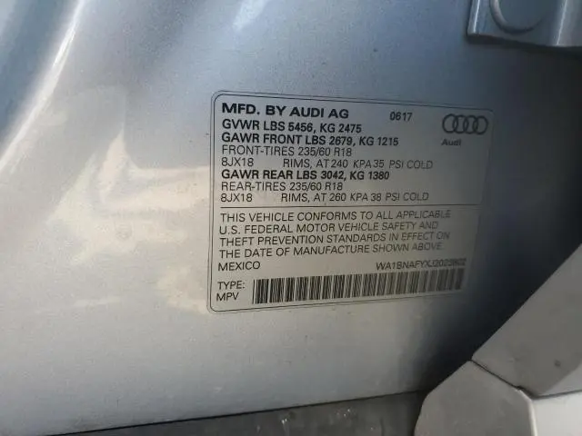 2018 AUDI Q5 PREMIUM PLUS  
