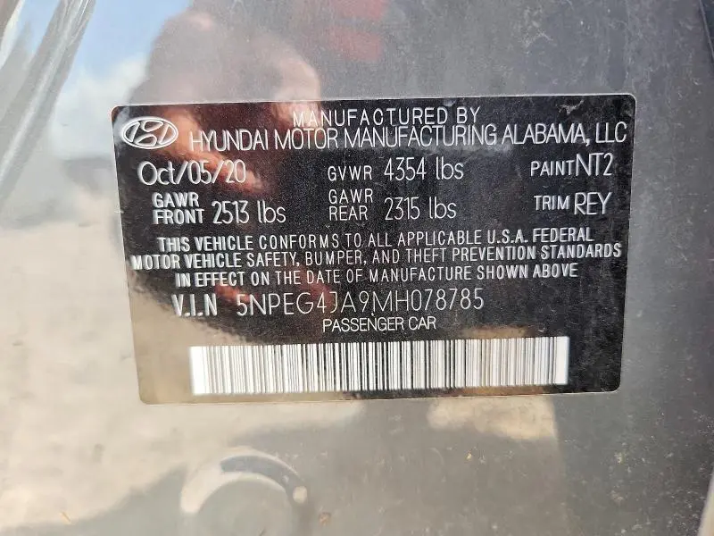 2021 HYUNDAI SONATA SE  