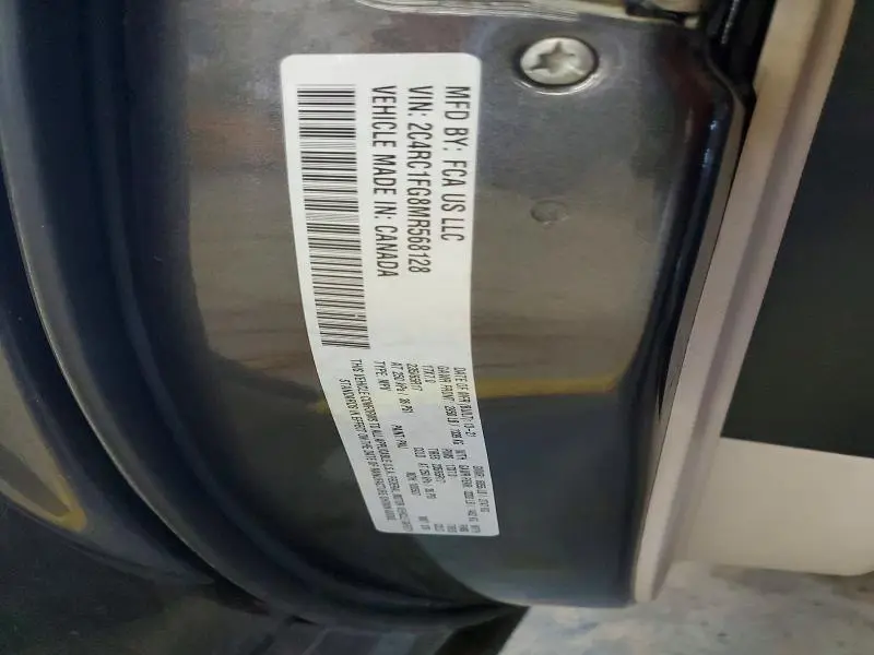 2021 CHRYSLER PACIFICA TOURING  