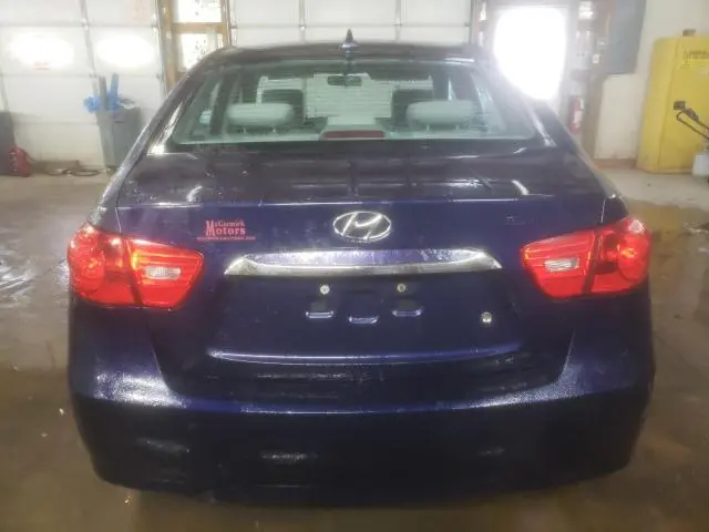 2010 HYUNDAI ELANTRA BLUE  