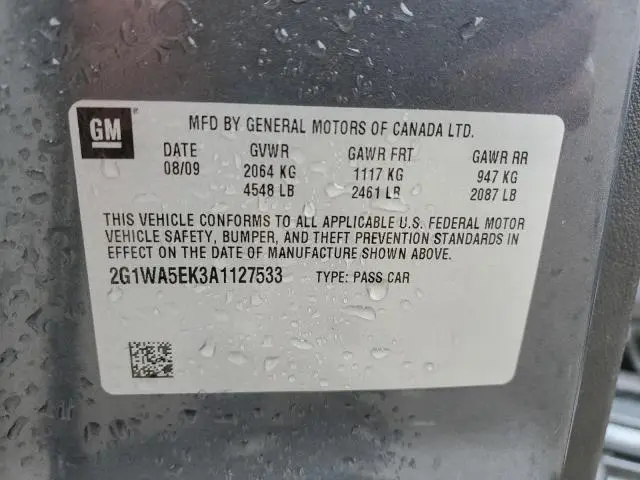 2010 CHEVROLET IMPALA LS  