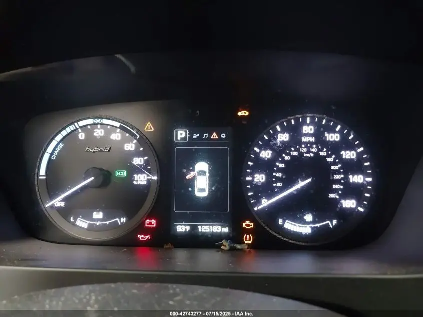 2017 HYUNDAI SONATA HYBRID SE