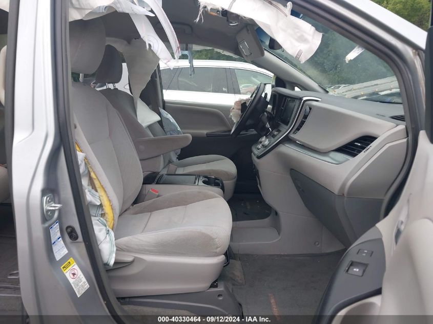 2015 TOYOTA SIENNA LE 7 PASSENGER