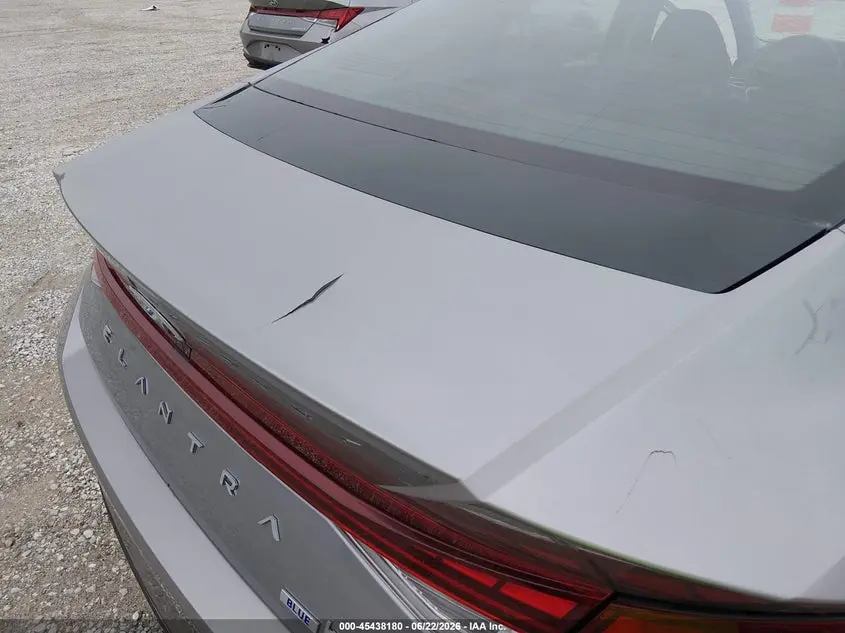 2023 HYUNDAI ELANTRA HYBRID BLUE