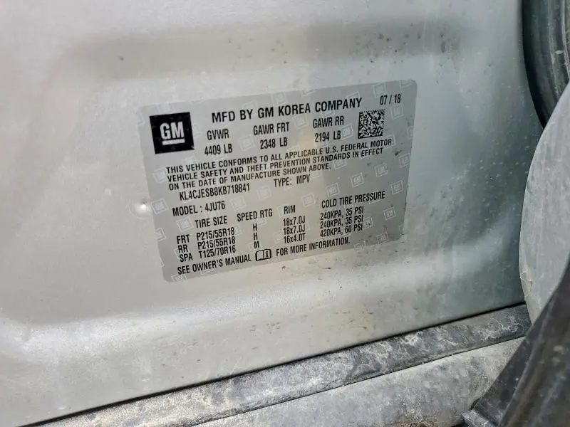 2019 BUICK ENCORE PREFERRED  