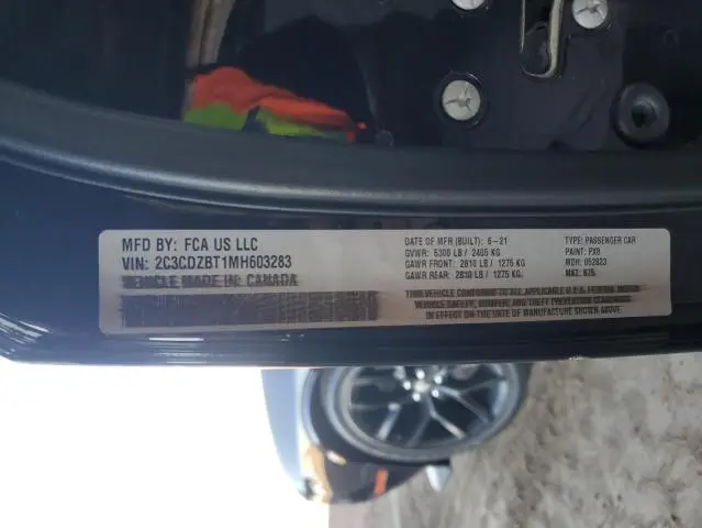 2021 DODGE CHALLENGER R/T  