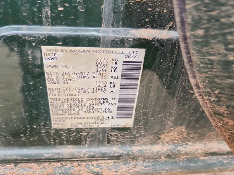 2022 NISSAN FRONTIER S  