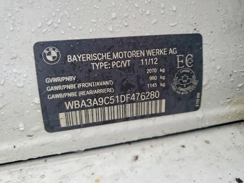 2013 BMW 335 I  
