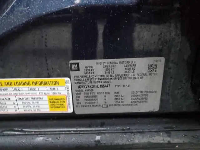 2017 GMC ACADIA LIMITED SLT-2  