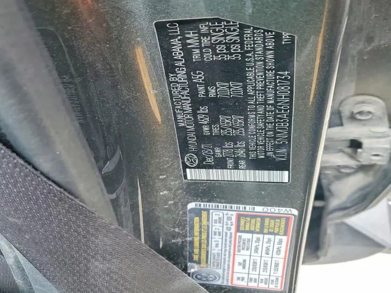 2022 HYUNDAI TUCSON SEL  