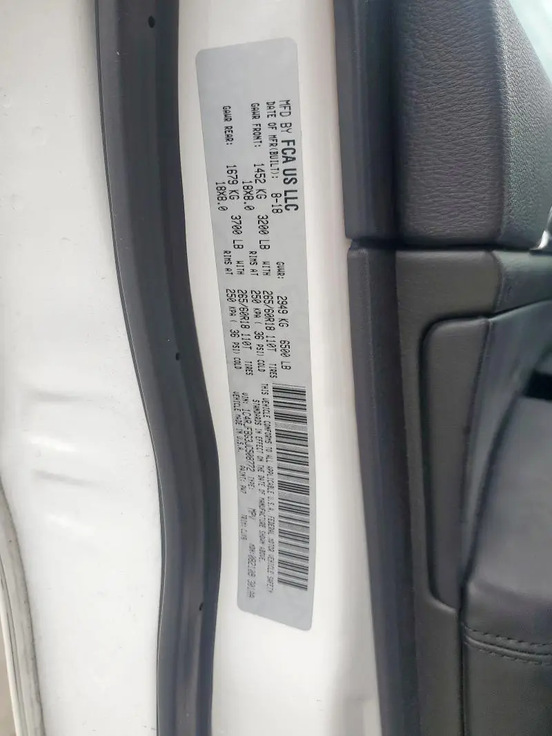 2018 JEEP GRAND CHEROKEE LIMITED