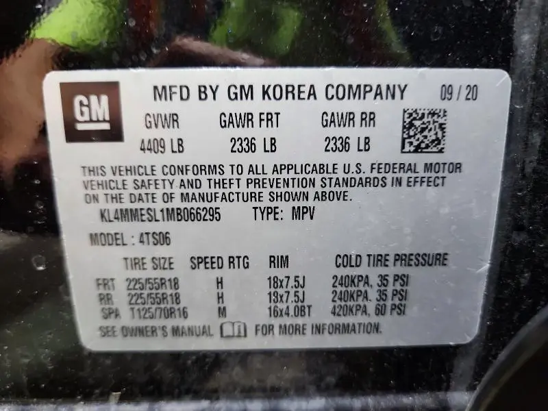 2021 BUICK ENCORE GX SELECT  