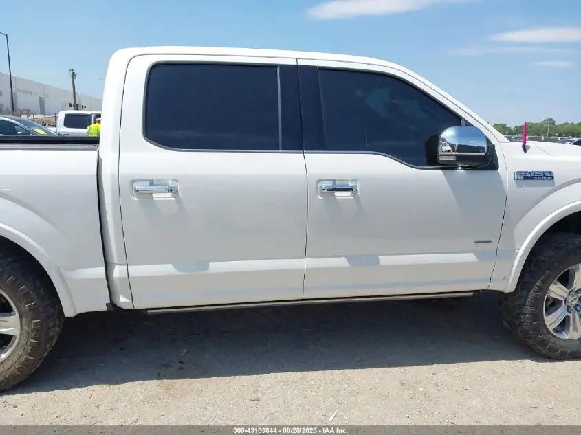 2017 FORD F-150 PLATINUM