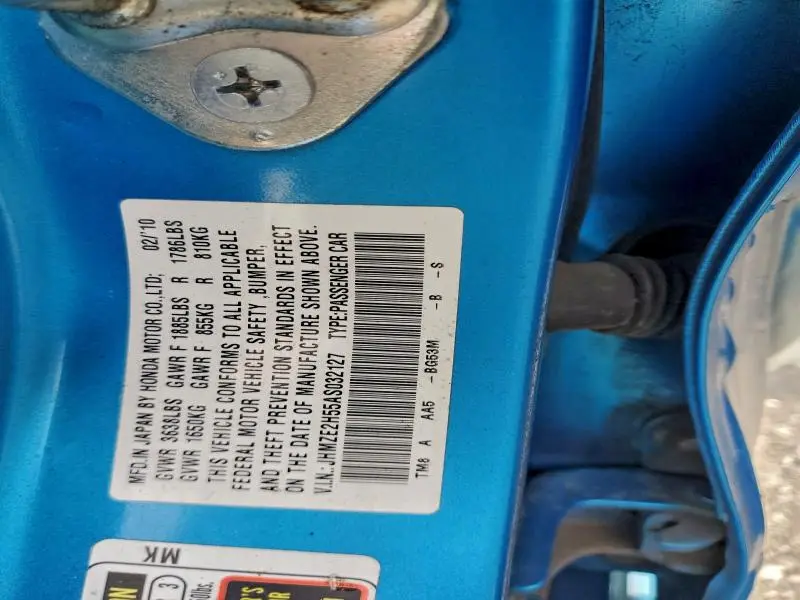 2010 HONDA INSIGHT LX  