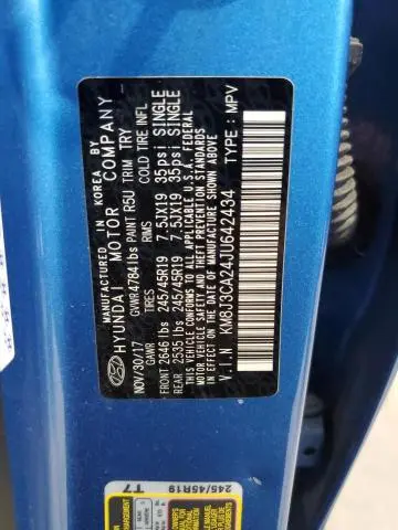 2018 HYUNDAI TUCSON VALUE  