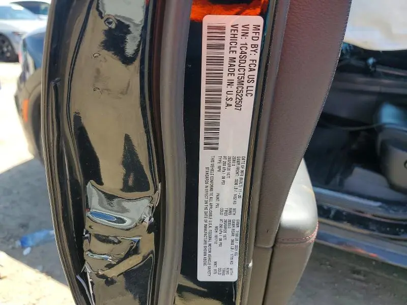 2021 DODGE DURANGO R  