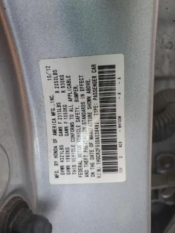2013 HONDA ACCORD SPORT  