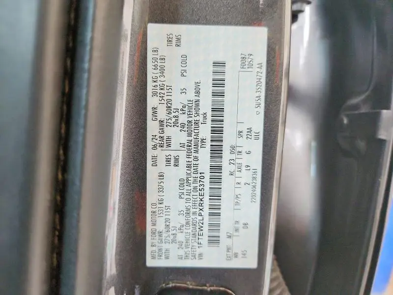 2024 FORD F150 STX  