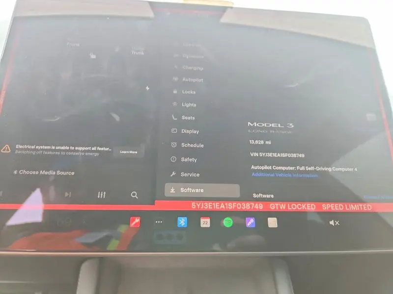 2025 TESLA MODEL 3   