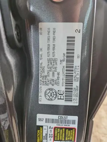 2020 TOYOTA TUNDRA CREWMAX SR5  