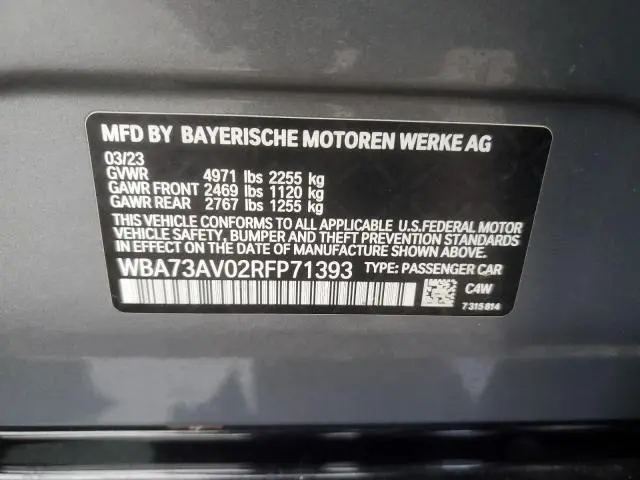 2024 BMW 430XI GRAN COUPE  