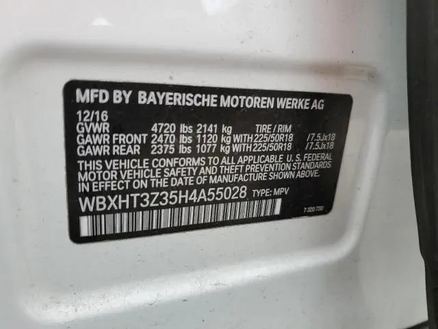 2017 BMW X1 XDRIVE28I  