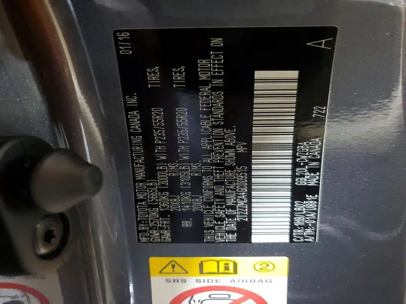 2016 LEXUS RX 350 BASE  