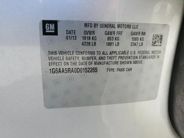 2013 CADILLAC ATS   