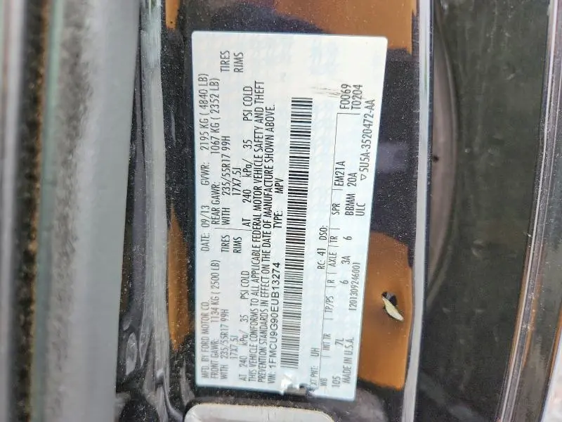 2014 FORD ESCAPE SE  