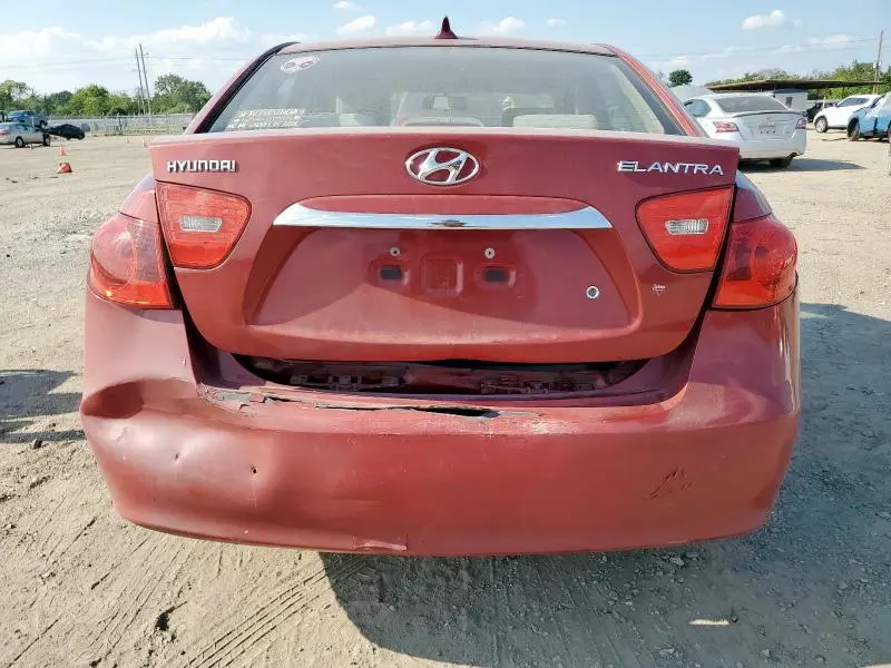2010 HYUNDAI ELANTRA BLUE  